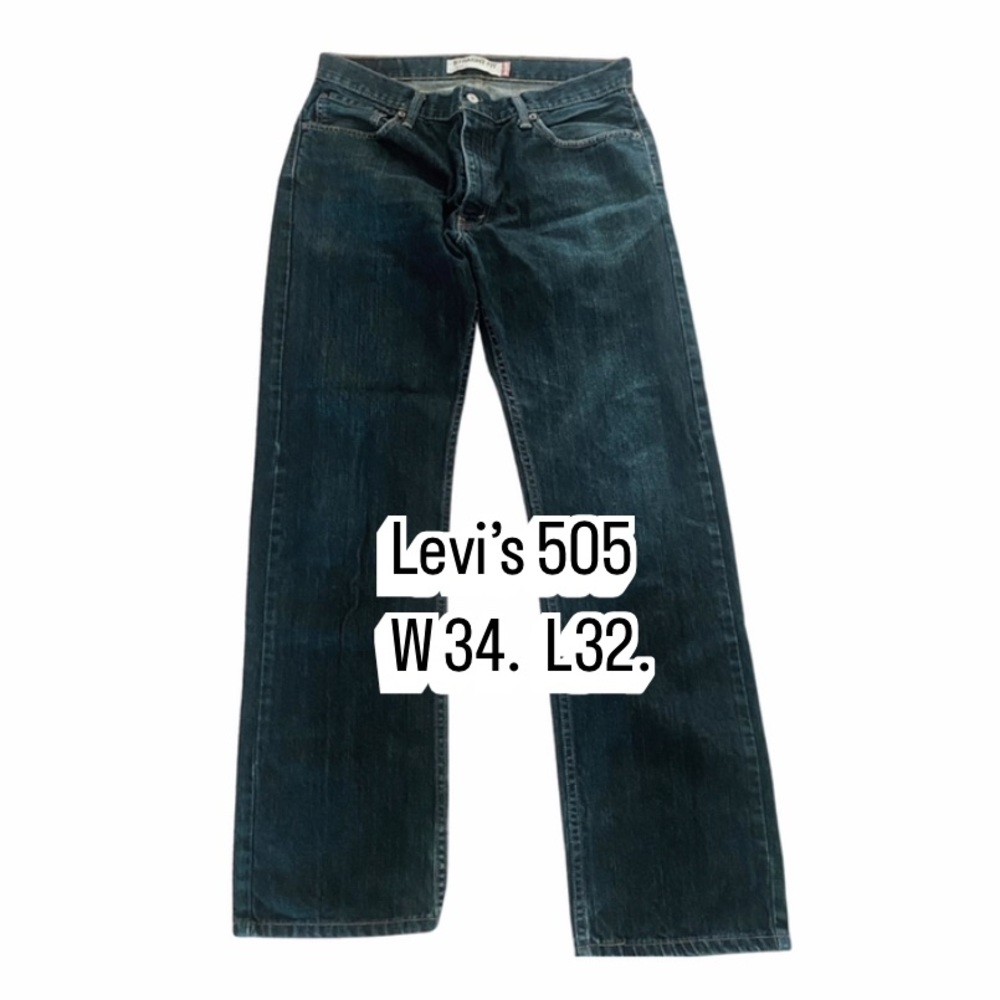 Levi’s  men’s jeans 505 34/32 soft excellent condition!